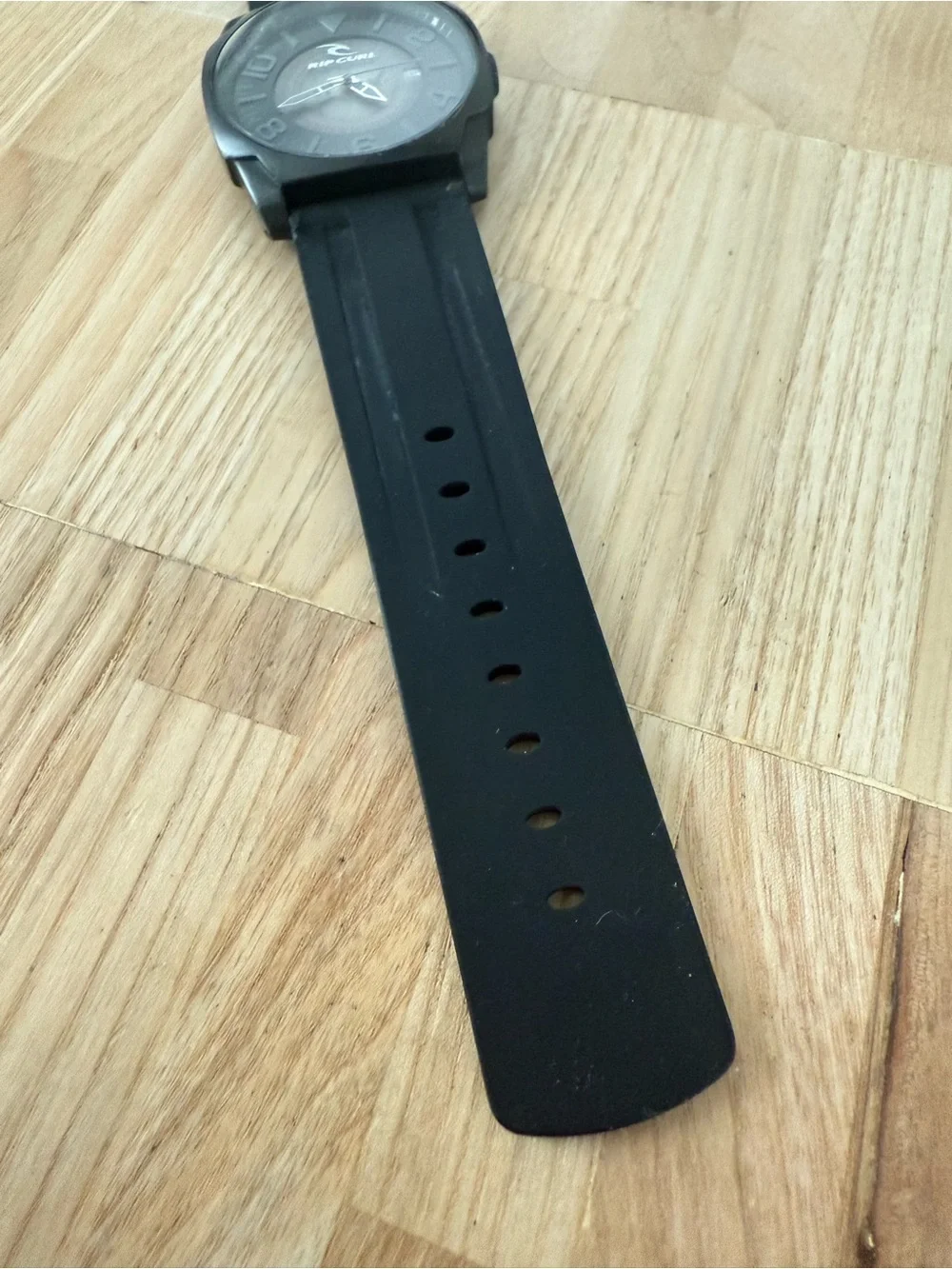 Rare rip curl undercover midnight black surf watch NEW BATTERY